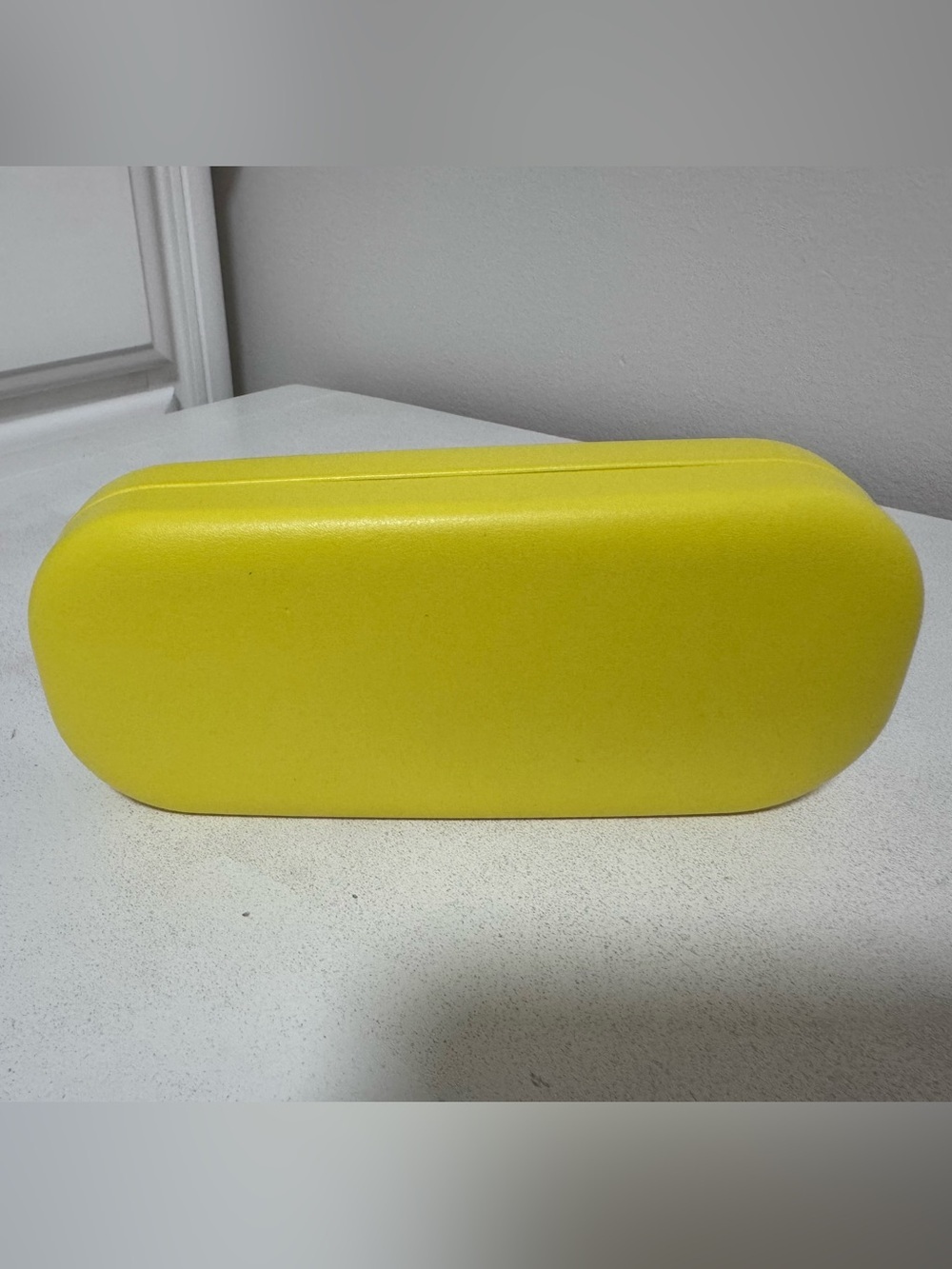 Marc Jacobs Sunglasses Case Eyeglass Hard Case and Cleaning Cloth, Yellow - Picture 4 of 7